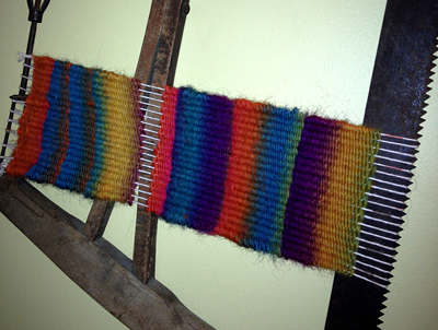 Saw Weaving by Amanda Heidel