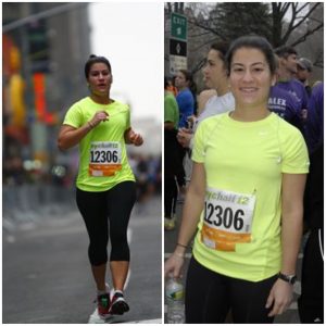 Danielle Harris at marathon