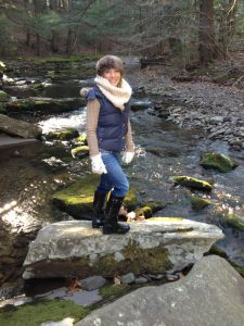 Jennifer Smith in river