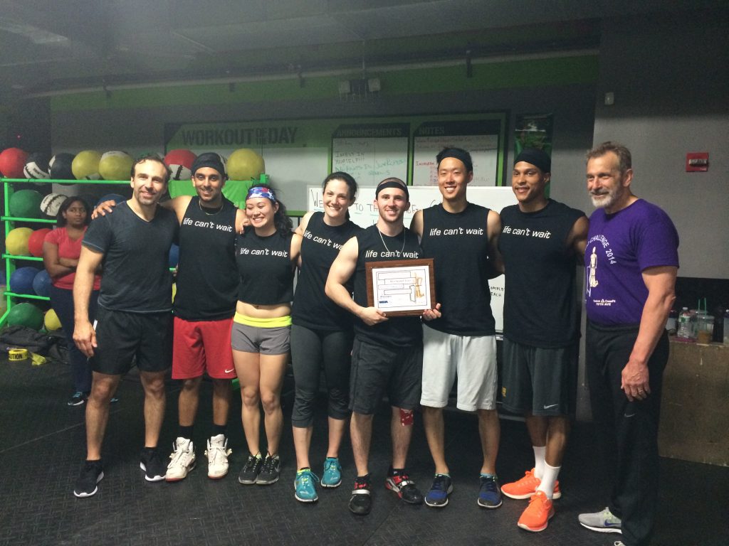 SPEAR's CrossFit Team with Dr. Jazrawi and Dr. Zuckerman
